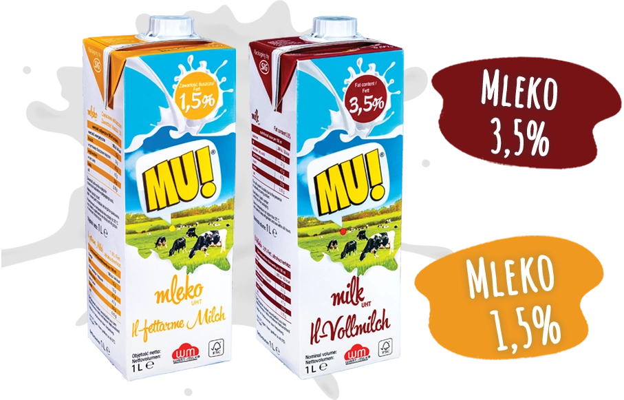 mleka eksportowe